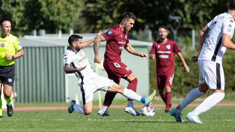 SPORT CALCIO SERIE D DESENZANO BRENO NELLA FOTO MINESSI E ORIGLIO scaroni@newreporter