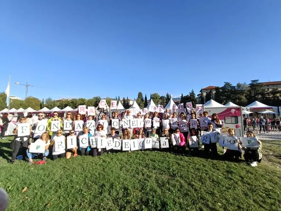 La partenza della Race for the cure 2024