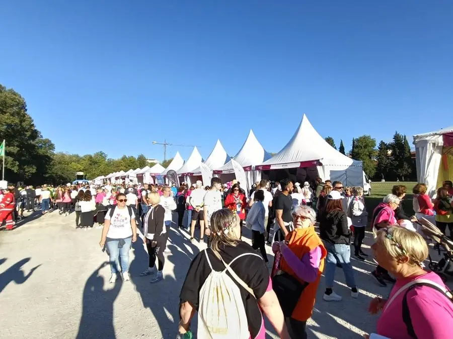 La partenza della Race for the cure 2024