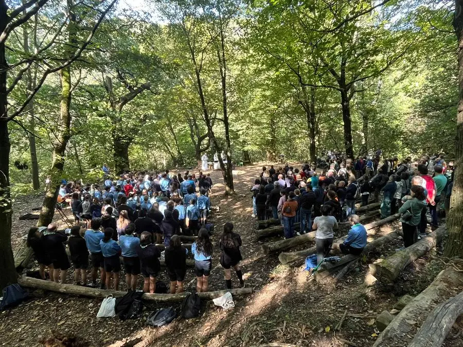 La festa a Piazzole di Gussago per i 50 anni di Agesci