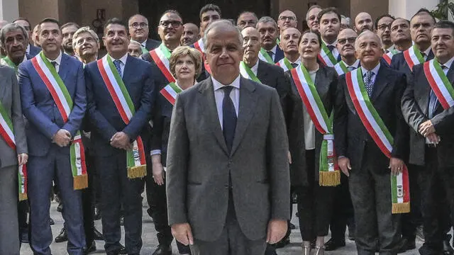 during the G7 of Interior Ministers in Mirabella Eclano in the province of Avellino, southern Italy, 2 October 2024 ANSA / CIRO FUSCO