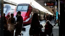 Discagi alla stazione Termini per i ritardi dei treni, Roma, 08 Agosto 2024. ANSA/ANGELO CARCONI