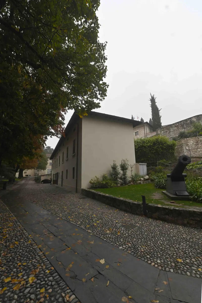 CRONACA BRESCIA CASTELLO INAUGURAZIONE PALAZZINA UFFICIALI PER SANDRINI 02–10-2024 MARCO ORTOGNI NEW EDEN GROUP