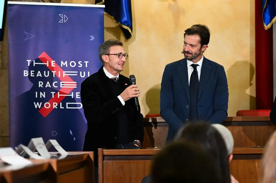 La presentazione della Mille Miglia 2025 a Palazzo Loggia