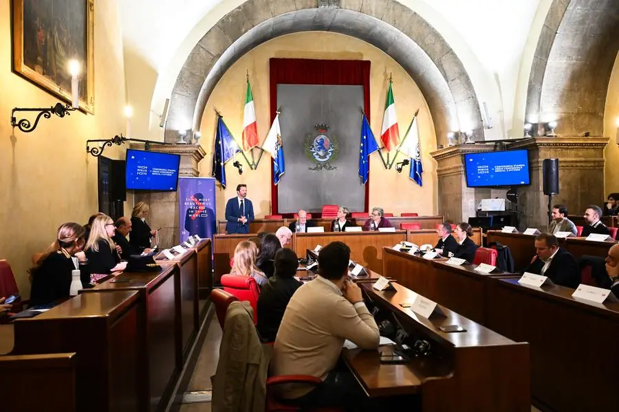 La presentazione della Mille Miglia 2025 a Palazzo Loggia