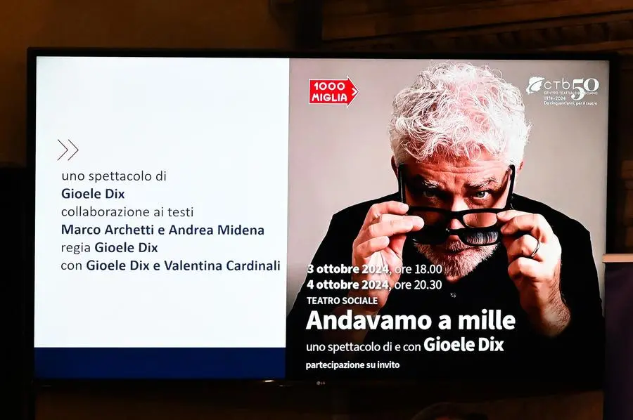 La presentazione della Mille Miglia 2025 a Palazzo Loggia