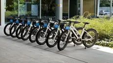 Una delle flotte di ebike di A2A per i dipendenti