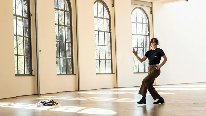 La performance in Triennale - Foto Lorenza Daverio