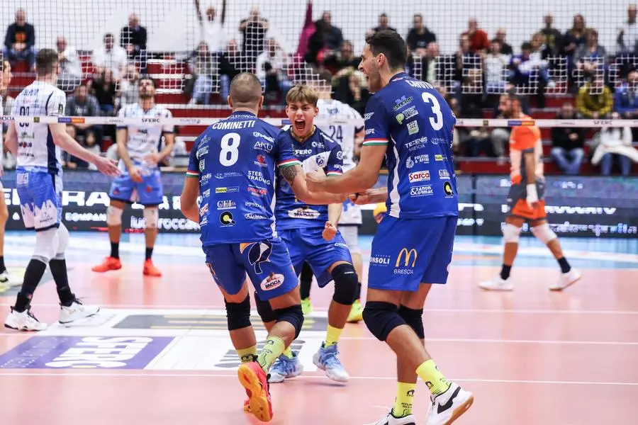 Volley A2, gli scatti di Consoli-Cuneo