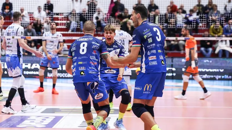 Volley A2, gli scatti di Consoli-Cuneo