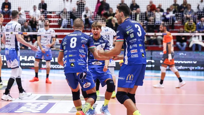 Volley A2, gli scatti di Consoli-Cuneo