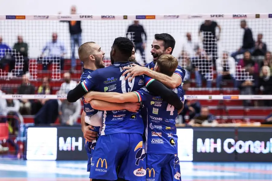 Volley A2, gli scatti di Consoli-Cuneo