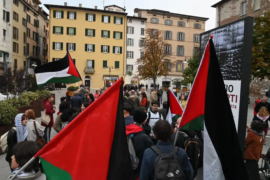 I manifestanti pro Palestina