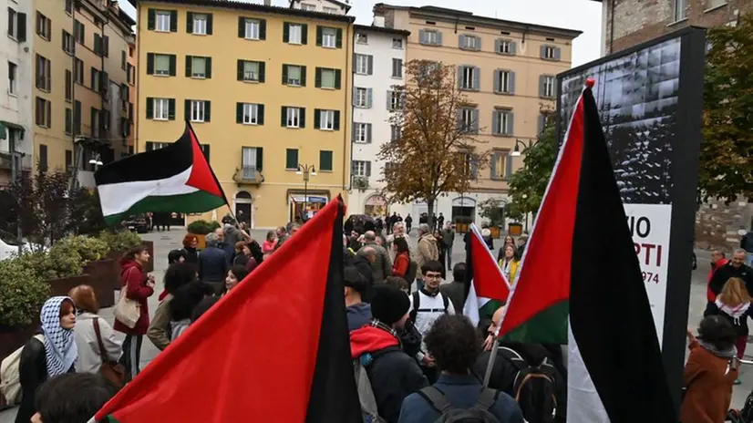 I manifestanti pro Palestina