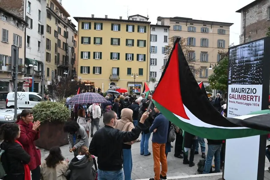 I manifestanti pro Palestina