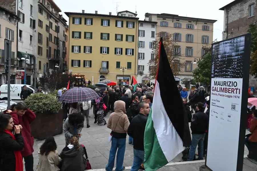 I manifestanti pro Palestina