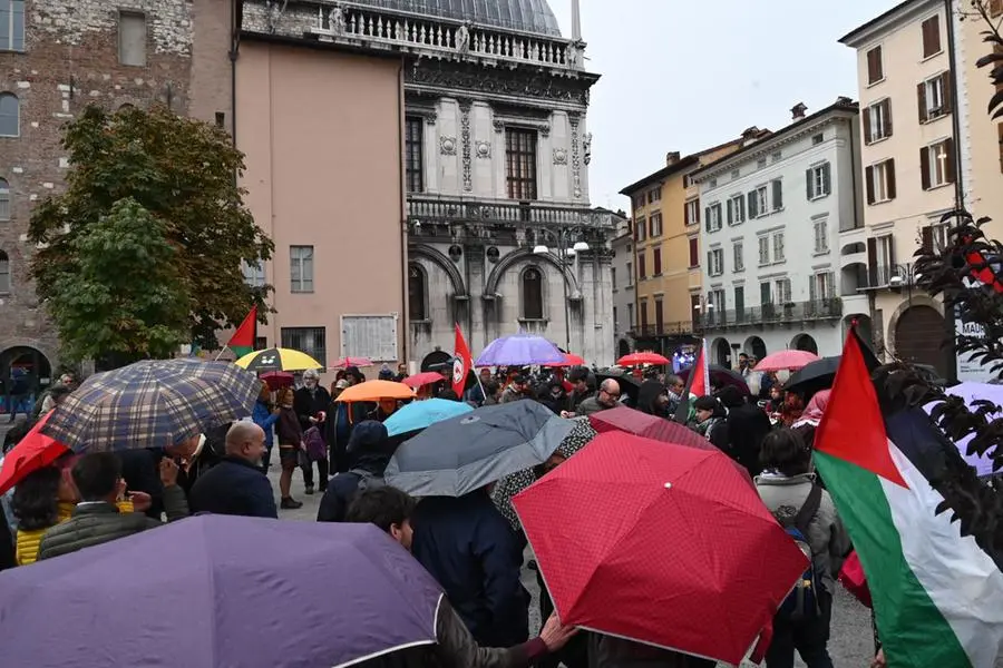 I manifestanti pro Palestina