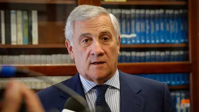 Italy's Minister for Foreign Affairs Antonio Tajani during his official visit in Buenos Aires, Argentina, 7 October 2024. ANSA/GIUSEPPE LAMI