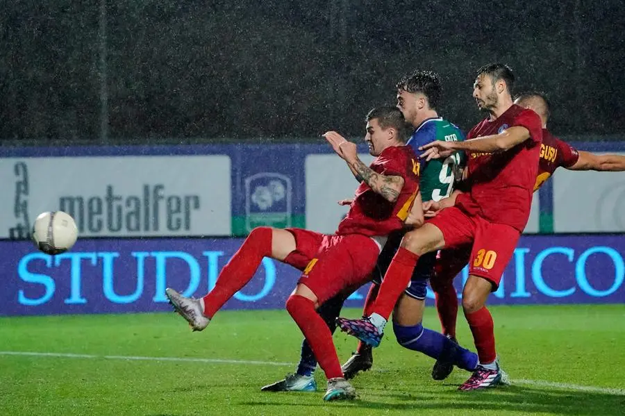 SERIE C CALCIO BRESCIA  FERALPISALO' - ALBINOLEFFE NELLA FOTO GOL PIETRELLI ALESSANDRO     07-10-2024 perteghella@newreporter