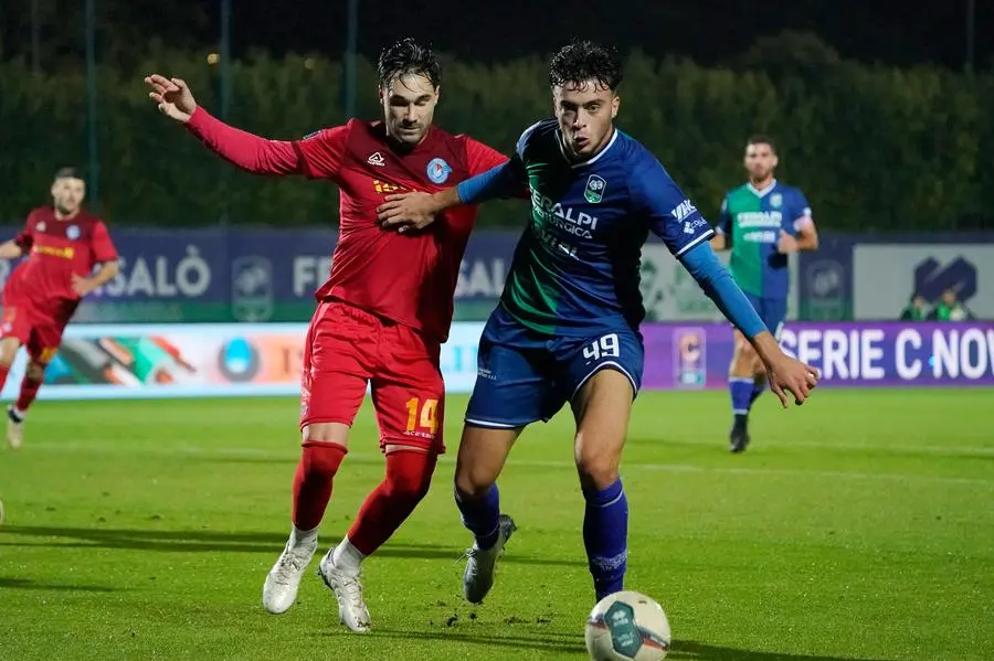 SERIE C CALCIO BRESCIA  FERALPISALO' - ALBINOLEFFE NELLA FOTO FOSSATI MARCO EZIO E PIETRELLI ALESSANDRO     07-10-2024 perteghella@newreporter