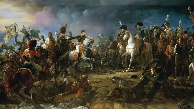 La battaglia di Austerlitz nel dipinto dell'artista francese François Gérard - Foto/Wikipedia