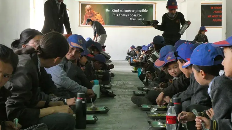 Alla «Lamdon Model high school» studiano in 350, femmine e maschi, tra i 5 e i 18 anni © www.giornaledibrescia.it