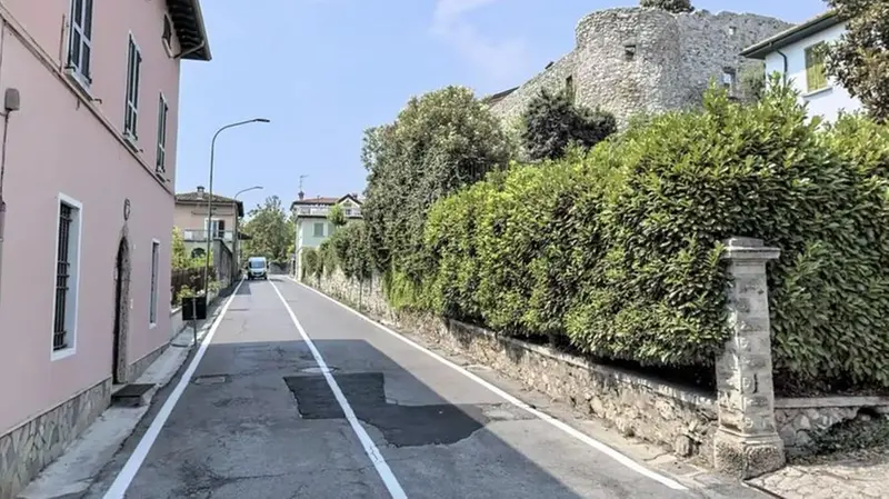 In via Montegrappa saranno costruiti dei dossi © www.giornaledibrescia.it