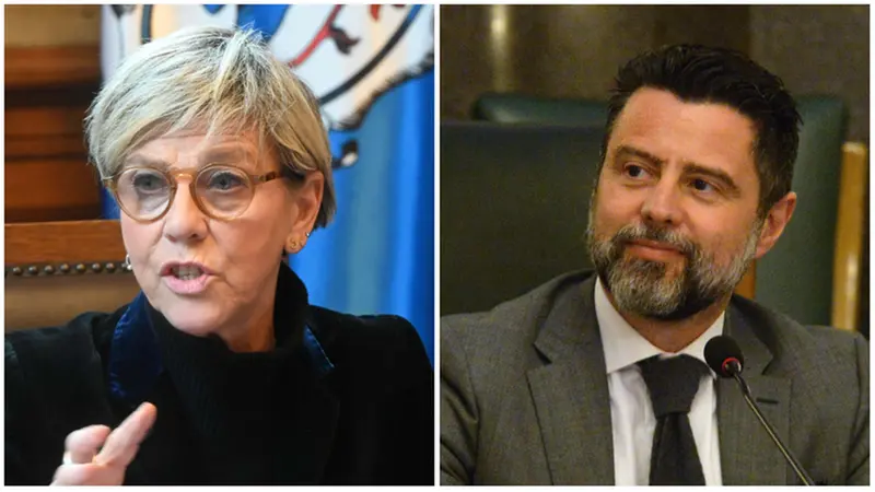 Città e provincia: la sindaca Castelletti e il presidente Moraschini © www.giornaledibrescia.it