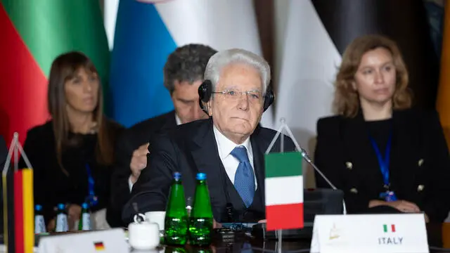 Il Presidente della Repubblica Sergio Mattarella alla Riunione del Gruppo Arraiolos (foto di Francesco Ammendola - Ufficio per la Stampa e la Comunicazione della Presidenza della Repubblica)