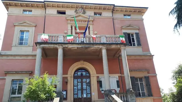 Il municipio di Bibbiano (Reggio Emilia), 23 luglio 2019. ANSA/ TOMMASO ROMANIN