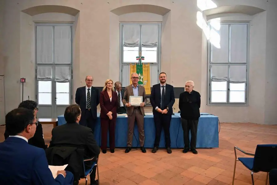 La premiazione dei Maestri del lavoro