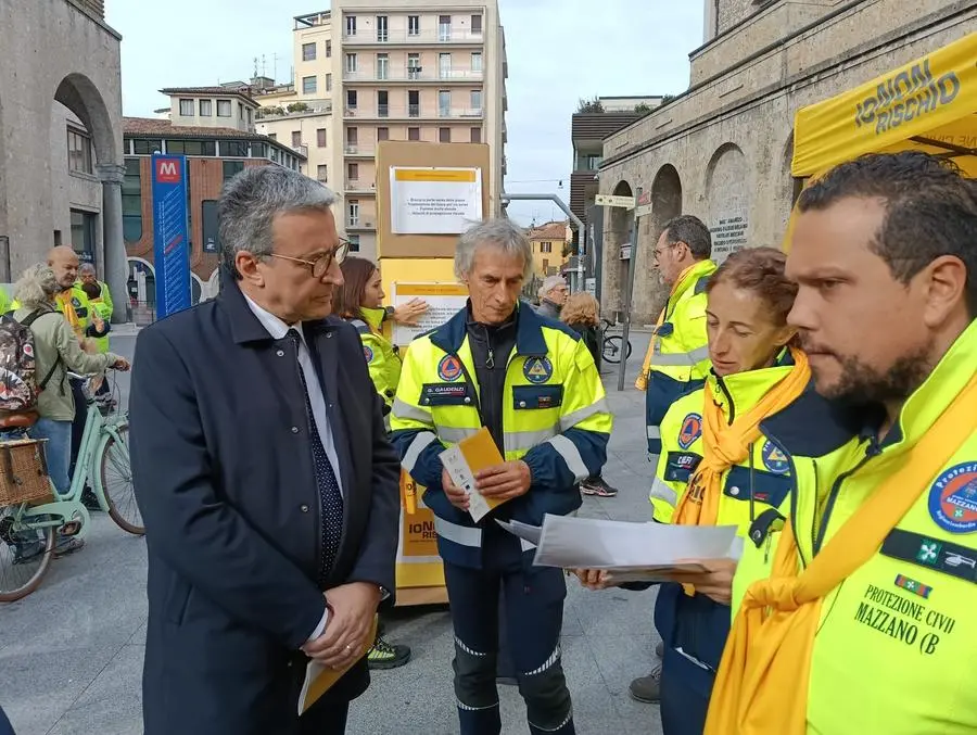 «Io non rischio» in Piazza Vittoria