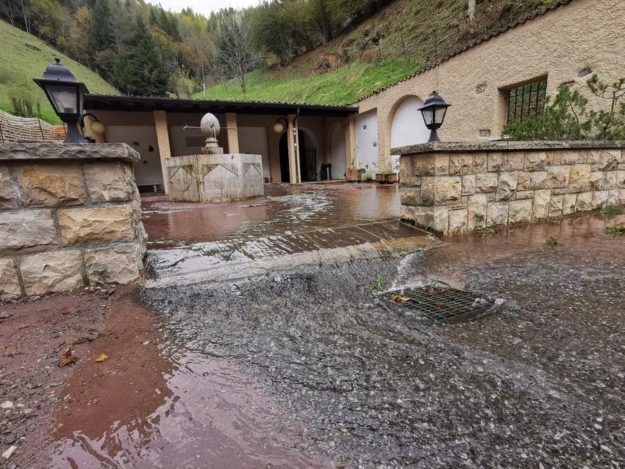 Maltempo a Collio, danneggiata la Fonte Busana