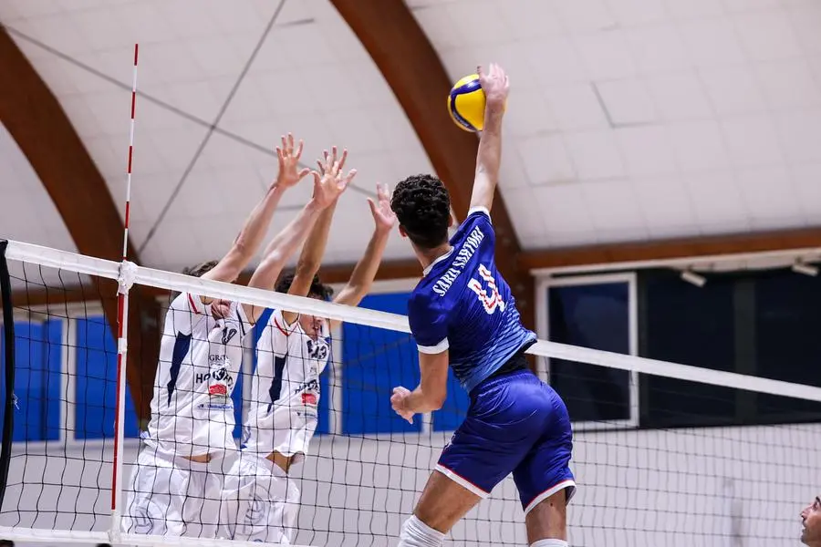 SPORT VOLLEY SERIE B MASCHILE TEAM VOLLEY RADICI CAZZAGO - BOLOGNA NELLA FOTO SARZI SARTORI 12-10-2024 Comincini@newreporter