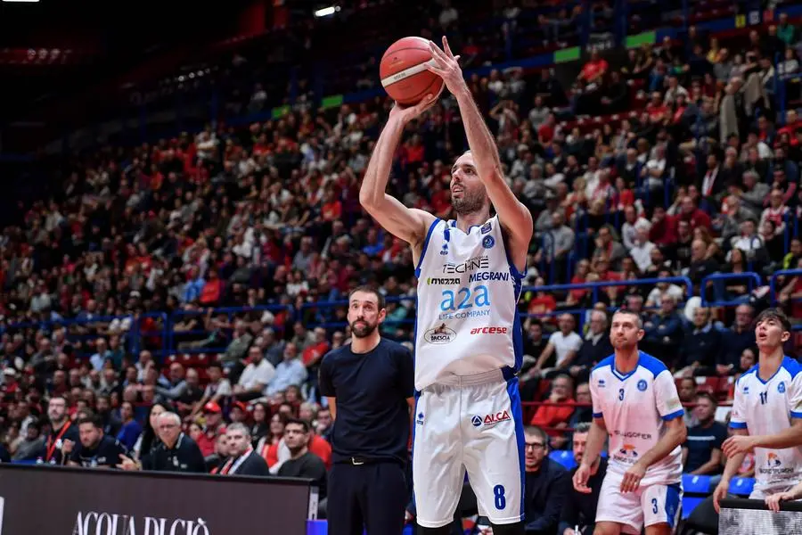 Amedeo Della Valle
EA7 Emporio Armani Olimpia Milano - Pallacanestro Germani Brescia
LBA Legabasket Serie A UnipolSAI 2024/2025
Milano, 13/10/2024
Foto ClaudioDegaspari // Ciamillo-Castoria