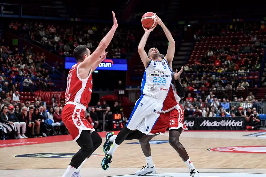 Amedeo Della Valle
EA7 Emporio Armani Olimpia Milano - Pallacanestro Germani Brescia
LBA Legabasket Serie A UnipolSAI 2024/2025
Milano, 13/10/2024
Foto ClaudioDegaspari // Ciamillo-Castoria