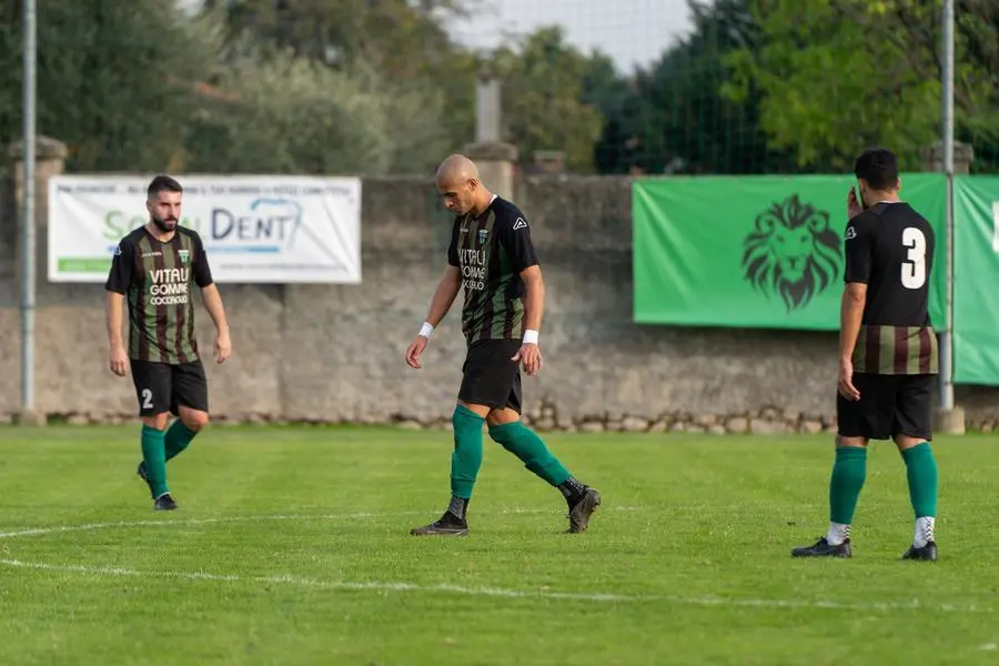 SPORT CALCIO PRIMA CATEGORIA UNITAS COCCAGLIO CHIARI  nella foto DELUSIONE COCCAGLIO GOL 1-3 13-10-2024 pasquali@newreporter