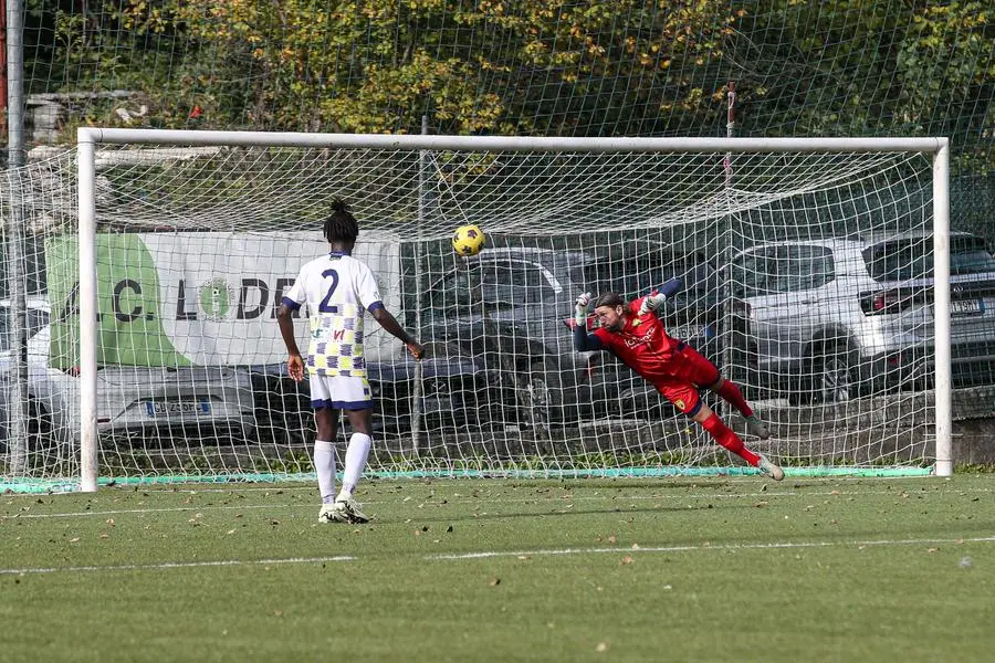 Sport Calcio Lodrino Promozione Lodrino Orsa Iseo nella foto  occasione da gol Lodrino 13/10/2024@newreporter