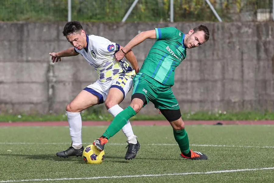 Sport Calcio Lodrino Promozione Lodrino Orsa Iseo nella foto  Bertoli Bruno Tommaso Maffeis 13/10/2024@newreporter