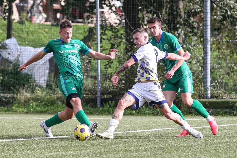 Sport Calcio Lodrino Promozione Lodrino Orsa Iseo nella foto Treccani Lorenzo Scanzi Francesco     13/10/2024@newreporter