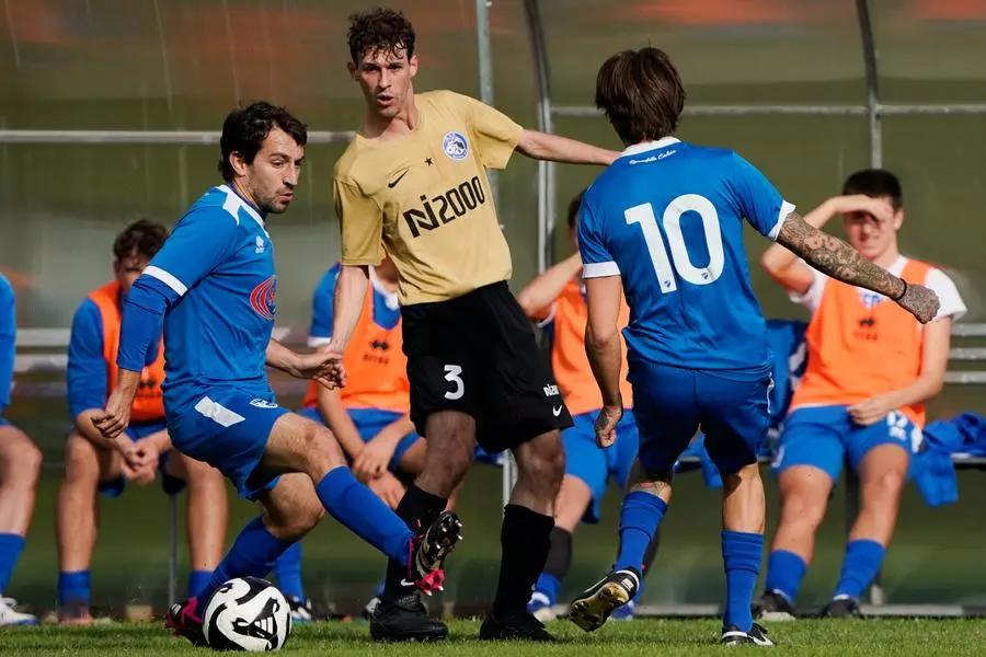 SPORT CALCIO SECONDA CATEGORIA REMEDELLO-GSR CASTELCOVATI NELLA FOTO UN MOMENTO DI GIOCO 13-10-2024 perteghella@newreporter