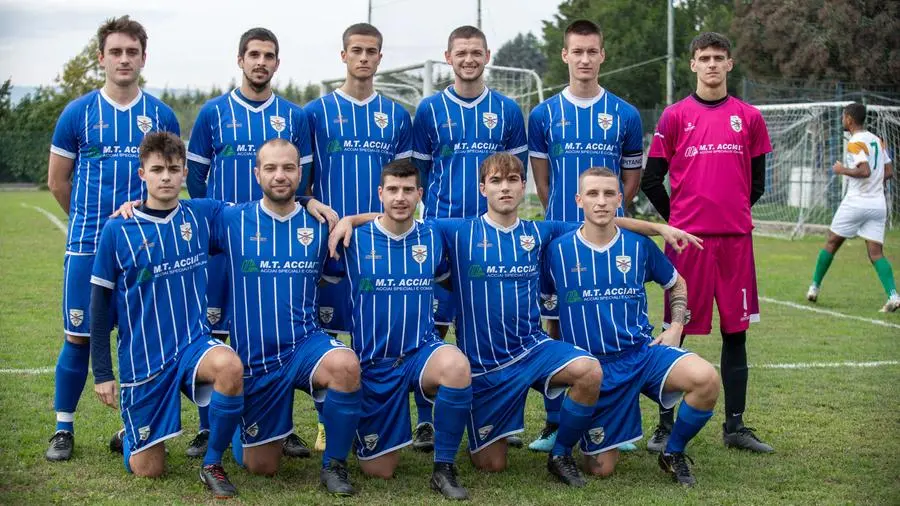 SPORT CALCIO SECONDA CATEGORIA VIRTUS FERALPI LONATO - SANT'ANDREA CONCESIO NELLA FOTO FORMAZIONE SANT'ANDREA CONCESIO 13-10-2024 Marazzani@newreporter 