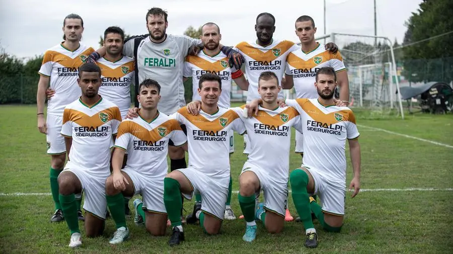 SPORT CALCIO SECONDA CATEGORIA VIRTUS FERALPI LONATO - SANT'ANDREA CONCESIO NELLA FOTO FORMAZIONE VIRTUS FERALPI LONATO 13-10-2024 Marazzani@newreporter 