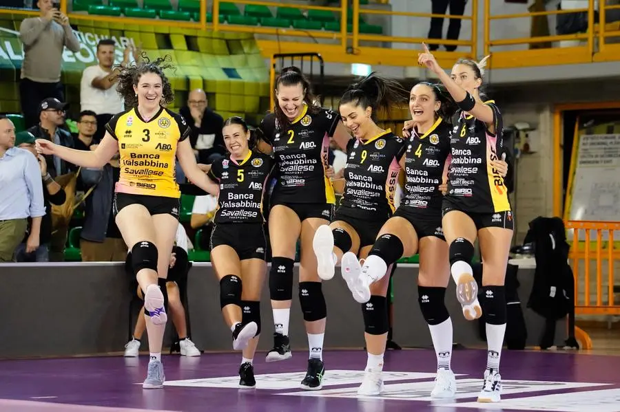 SPORT VOLLEY FEMMINILE BRESCIA SERIE A2 VALSABBINA BRESCIA - PICCO LECCO NELLA FOTO ESULTANZA VITTORIA VALSABBINA    13-10-2024 perteghella@newreporter