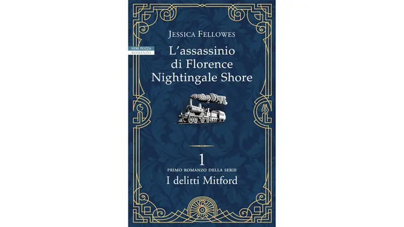 La copertina del primo libro della serie Mitford