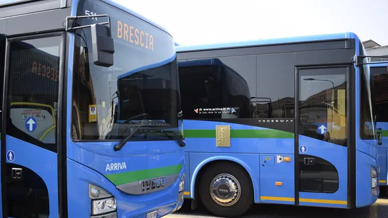 I pullman di Arriva © www.giornaledibrescia.it