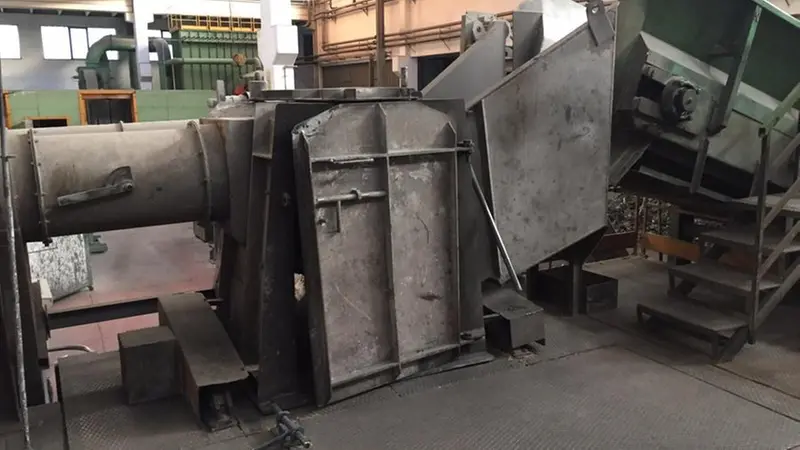 Il forno in cui è stato distrutto il corpo