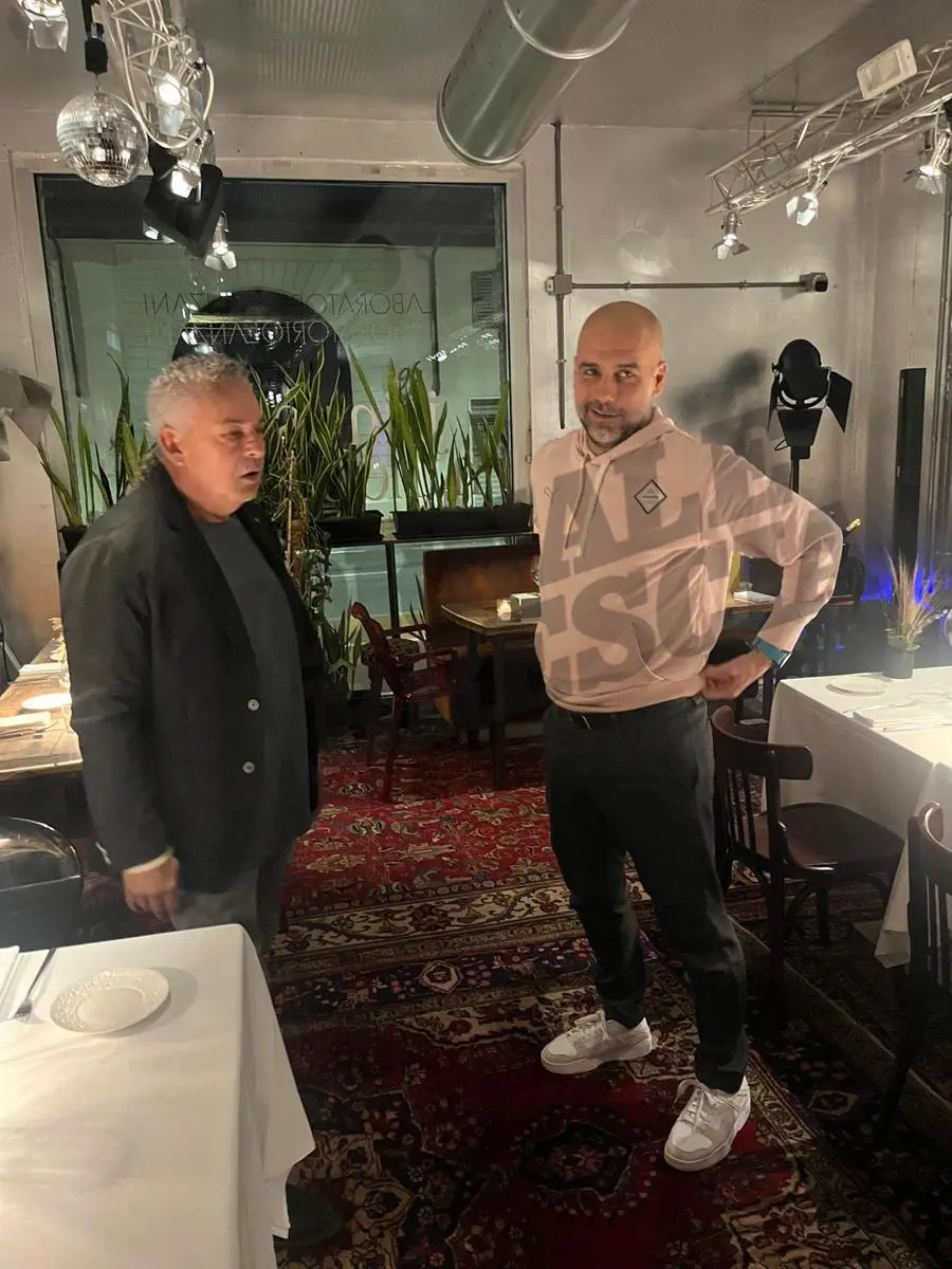 Baggio e Guardiola insieme a Brescia