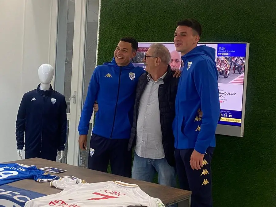 Brescia, il «Meet&Greet» con Jallow e Juric