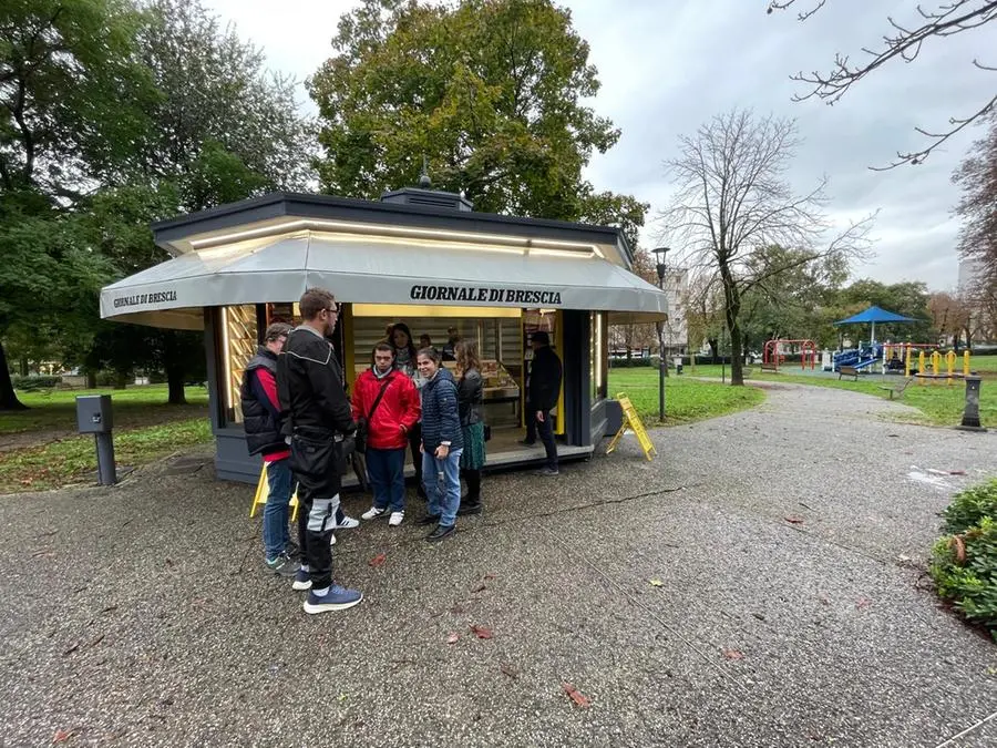 «InEdicola» apre al parco di viale Rebuffone